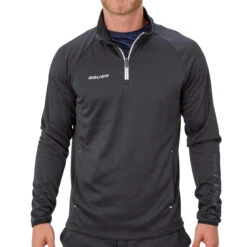 Bauer Fleece 1/4 Zip Top Vapor Senior