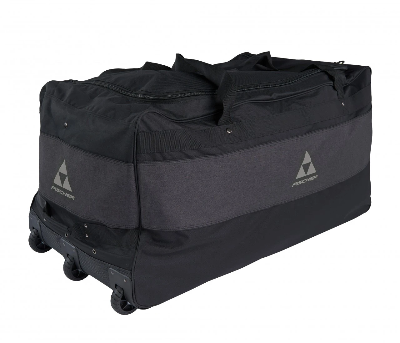 Fischer Torwart Rollentasche Pro Senior Schwarz/chrome